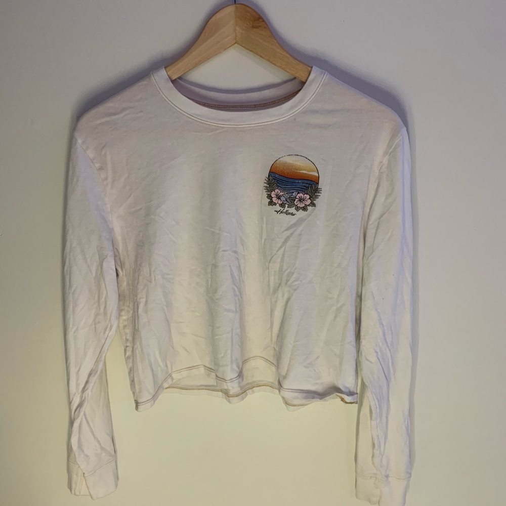 Beach long-sleeve shirt